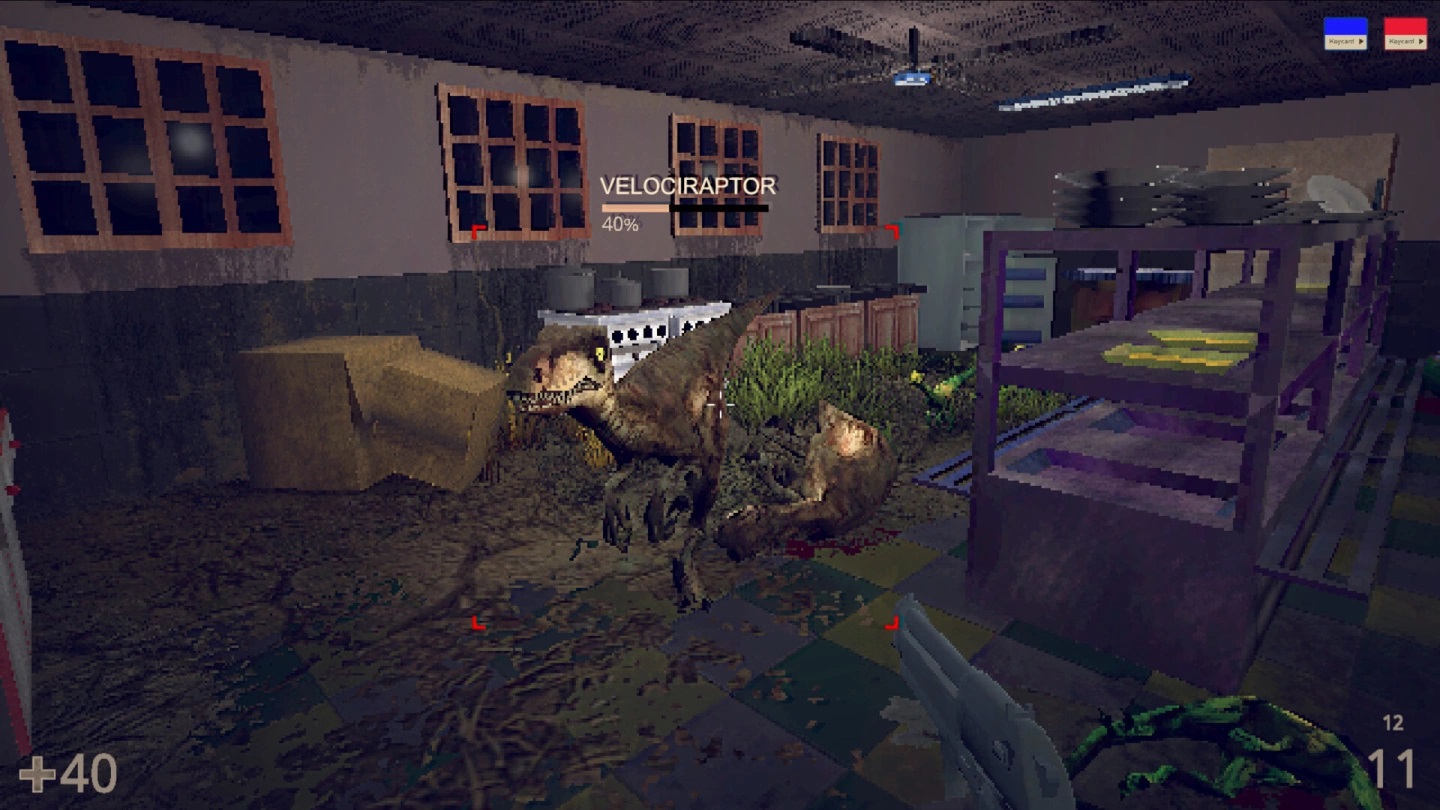《Dino Trauma》仿1990年代FPS游戏正式发表，拿好武器对抗恐龙大军