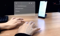 三星推出手机“隐形”键盘 减少携带配件麻烦