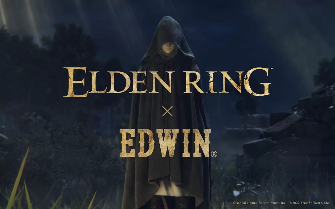 《艾尔登法环》x 日本知名牛仔服装品牌「EDWIN」合作商品11/15 开放预购