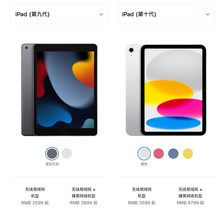 涨价上千元！iPad 10与iPad 9有啥区别？一文看懂