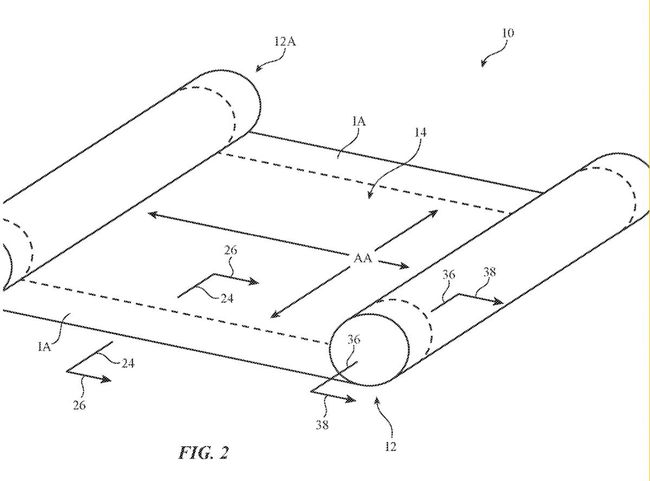苹果获得新专利 预示折叠屏/卷轴屏iPhone等在望