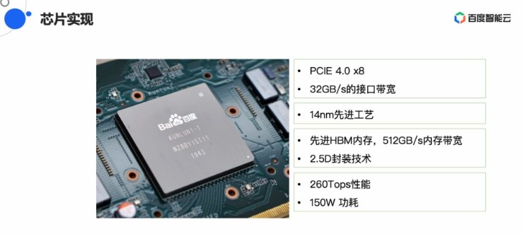 百度祭出昆仑AI芯片杀手锏 性能最高比NV芯片强三倍
