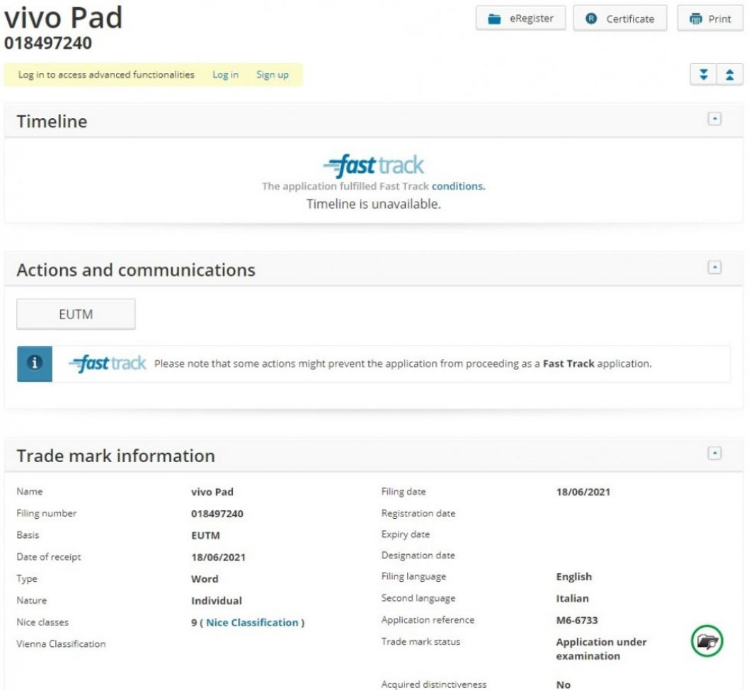 vivo注册“vivo Pad”商标 或将进军平板电脑市场