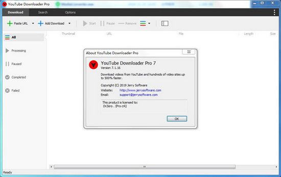 Jerry YouTube Downloader Pro图片