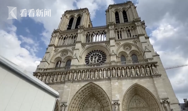 标志性部分开始重建 巴黎圣母院有望2024年开放