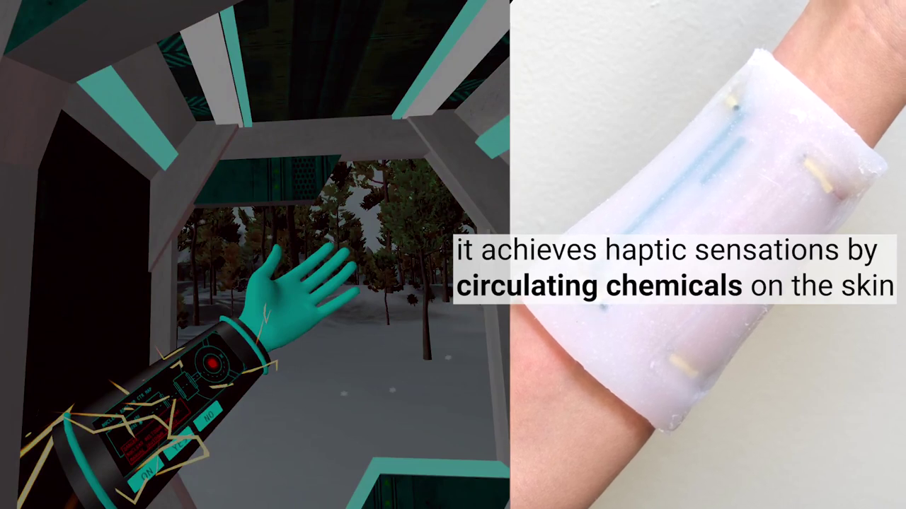 芝加哥大学发明化学感知器 可在VR中加入冷热触觉
