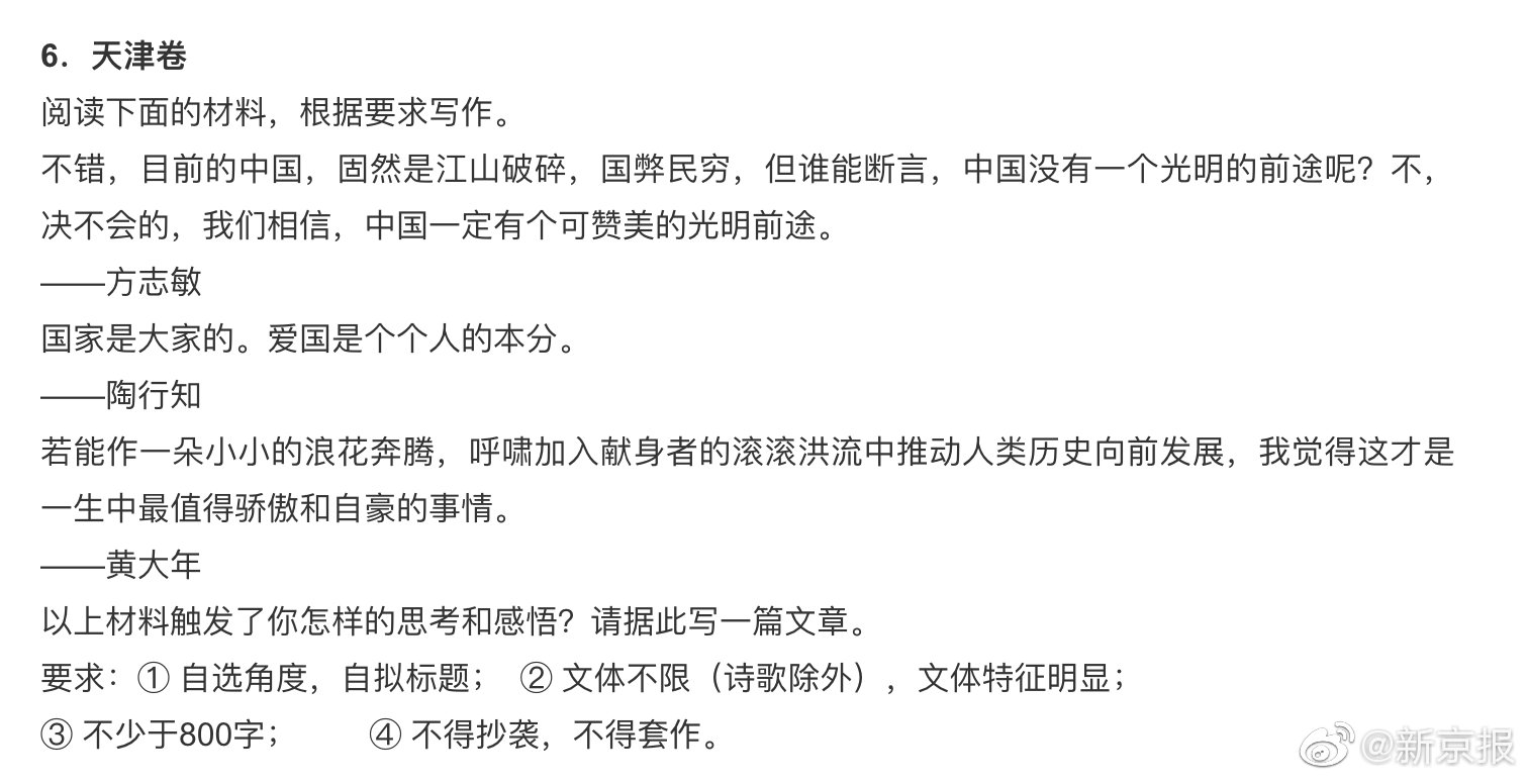 2019各地高考作文题目出炉！全国II卷思维跨度有点大