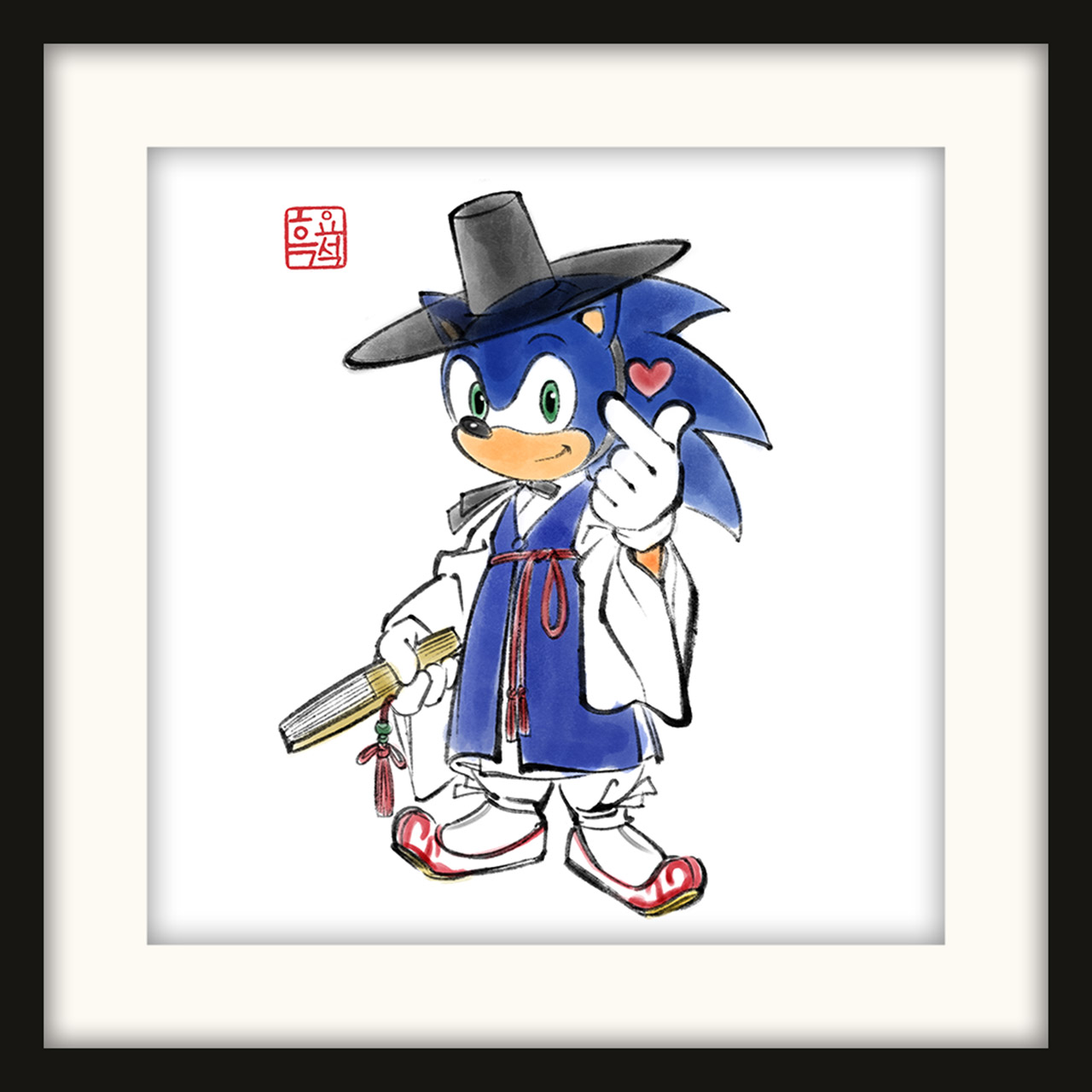 SONIC LIVE DRAWING in ASIA活动今天开始 插画复制品抽奖进行中