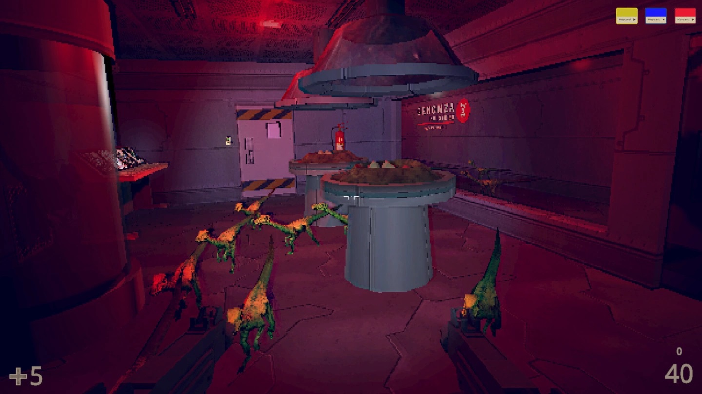 《Dino Trauma》仿1990年代FPS游戏正式发表，拿好武器对抗恐龙大军