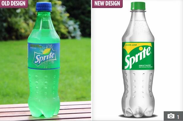 品牌58年来首次 雪碧将把标志性绿瓶变全透明