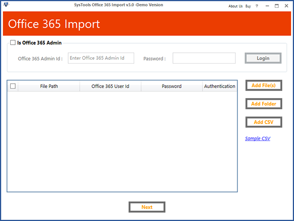 SysTools Office 365 Import图片