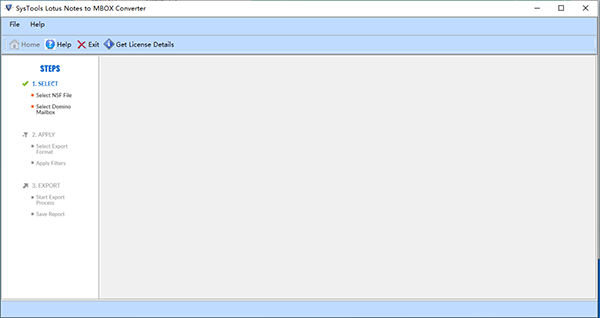 SysTools Lotus Notes to MBOX Converter图片
