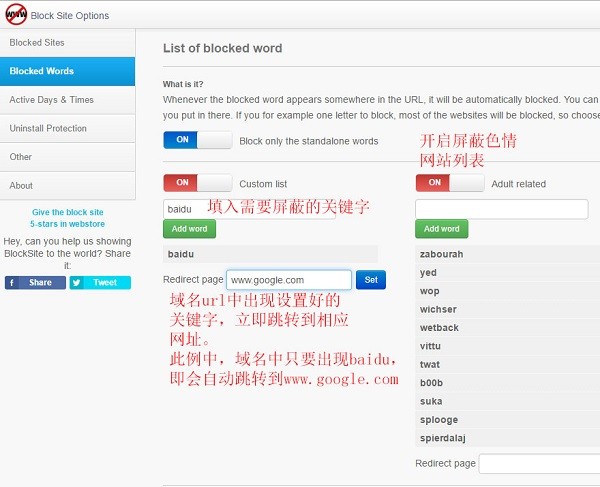 Block site插件下载