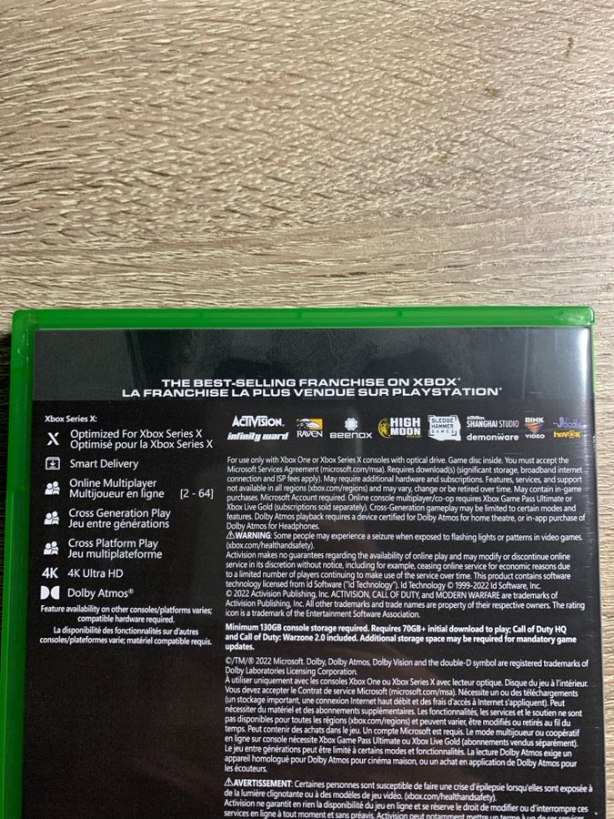《使命召唤19》Xbox版封面称COD是PS最畅销的系列