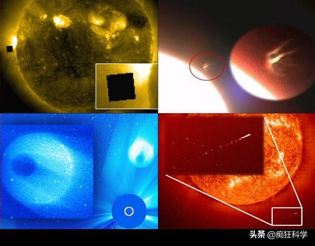 NASA在太阳周围又发现巨型球状UFO 直径足有地球的十倍？