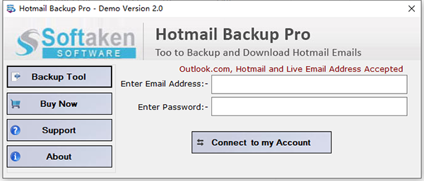 Softaken Hotmail Backup Pro图片