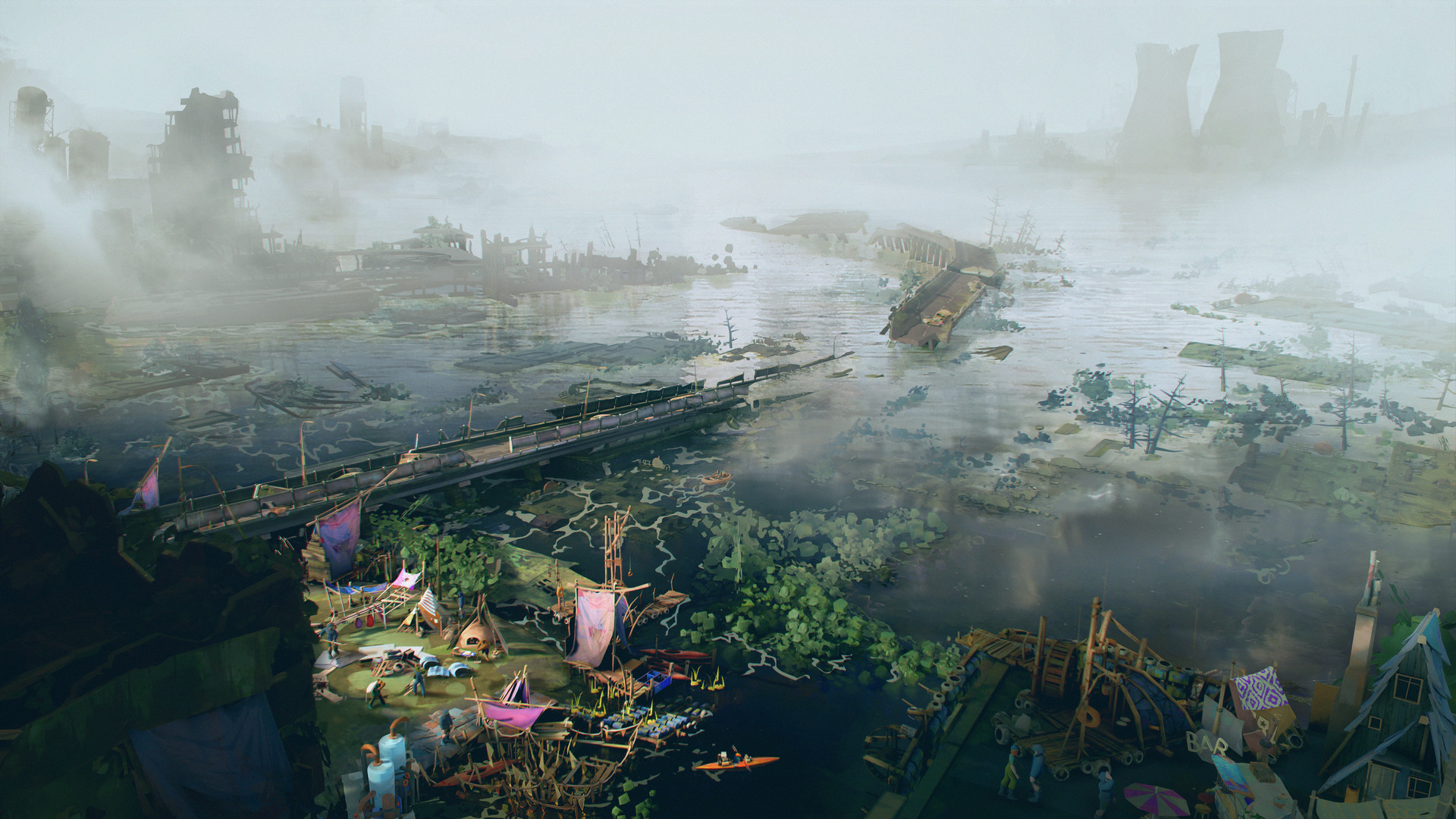 末世模拟《洪泛》上市日期公布 免费试玩版今日推出