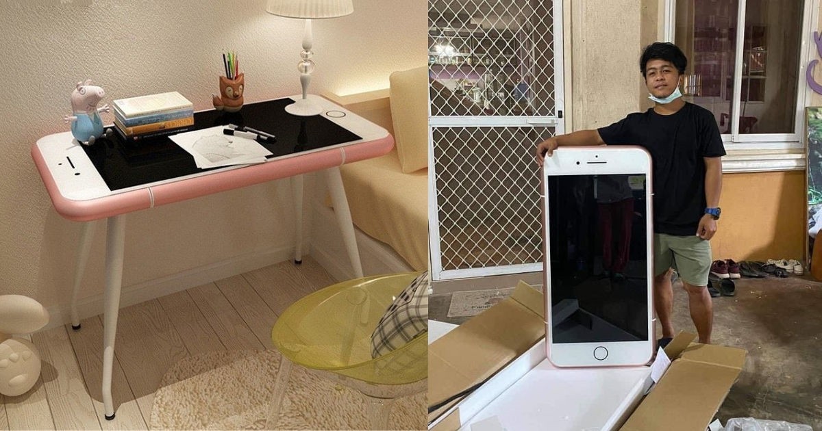 小伙网购便宜苹果手机 到货居然是iPhone造型咖啡桌